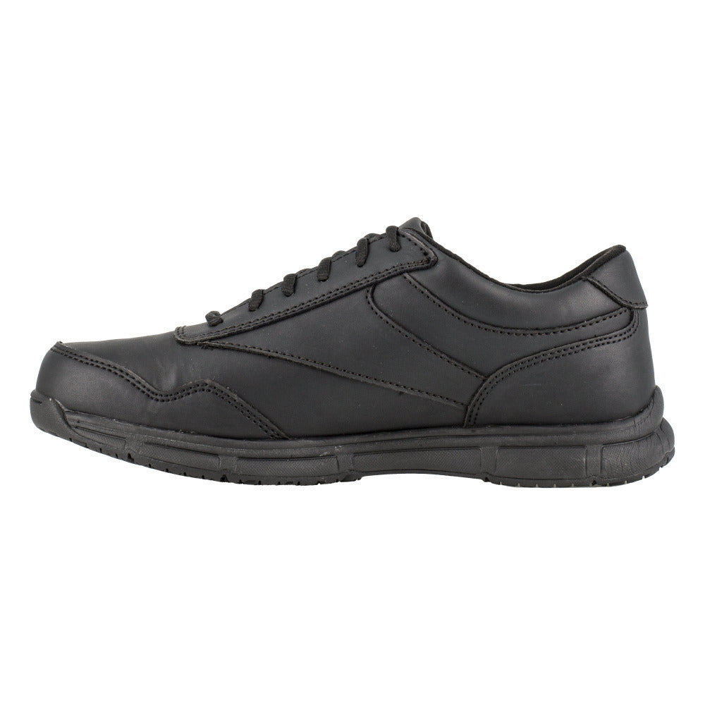 Reebok Work Mens Soft Toe Slip Resistant Athletic Shoe Black RB1130 Extra Wide Image 4