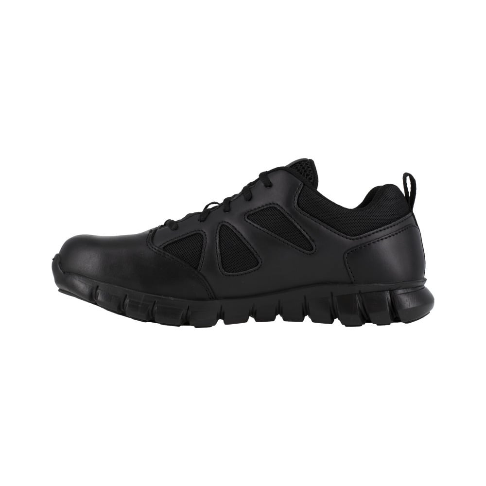 Reebok Work Tactical Soft Toe Shoes Black RB8105 Slip Resistant Lightweight Image 4