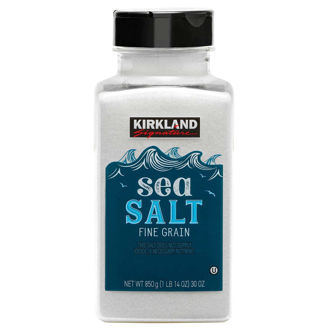 Kirkland Signature Pure Sea Salt 30 Ounce Image 1