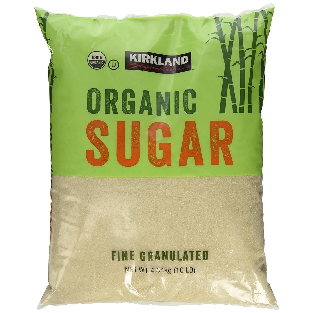 Kirkland Signature Organic Sugar 10 Pounds Image 1