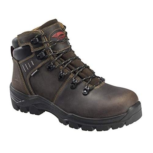 FSI Nautilus Avenger Mens Brown 6-inch Waterproof Composite Toe Boots A7401 Image 1