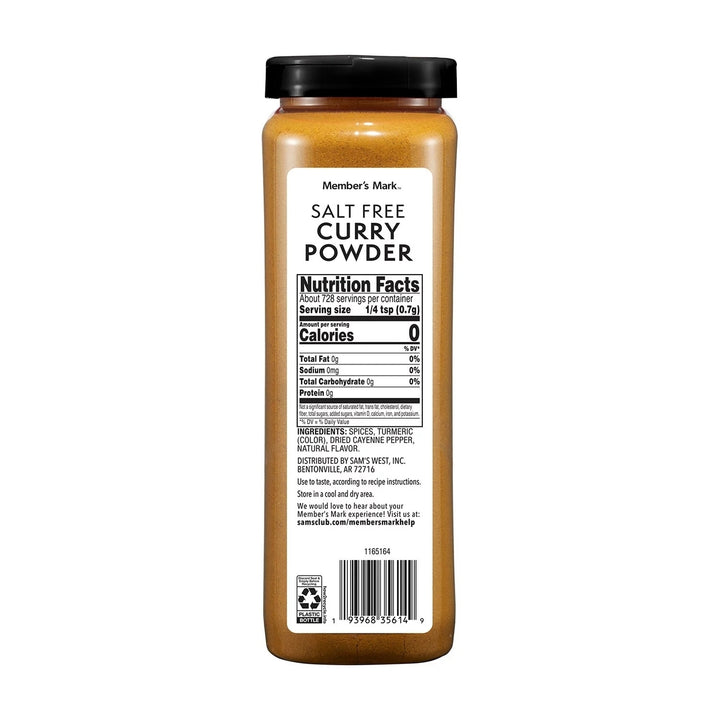 Members Mark Salt-Free Curry Powder 18 Ounce Image 2