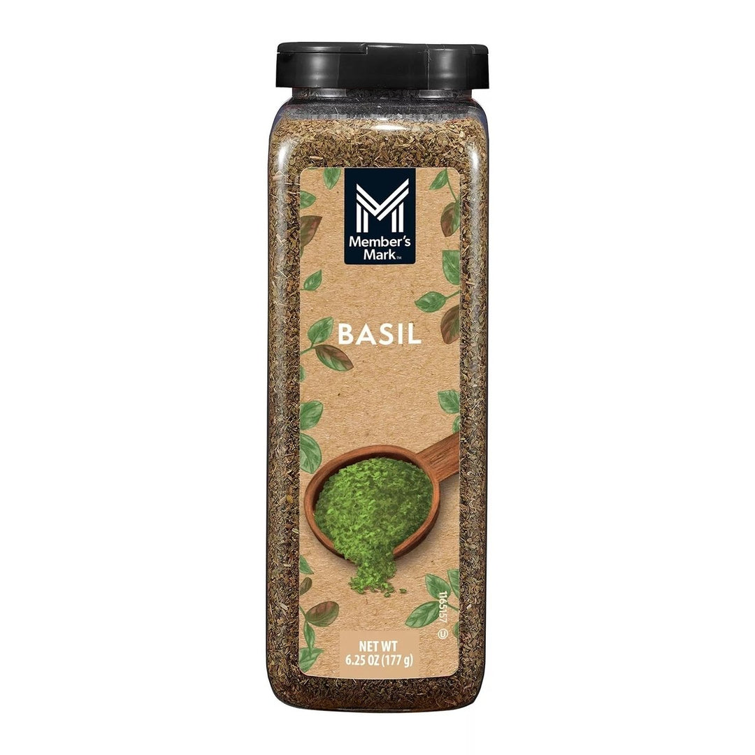 Members Mark Dried Basil Leaf 6.25 Ounce Image 1