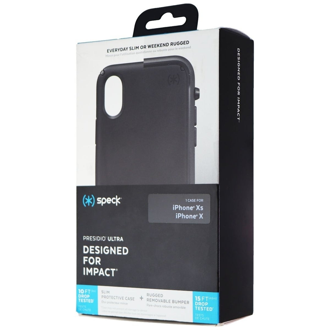 Speck Presidio Ultra Series Case for Apple iPhone Xs/iPhone X - Black Image 1