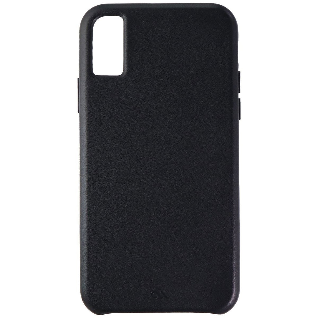 Case-Mate Barely There Hard Leather Case for Apple iPhone Xs/X - Black Image 2