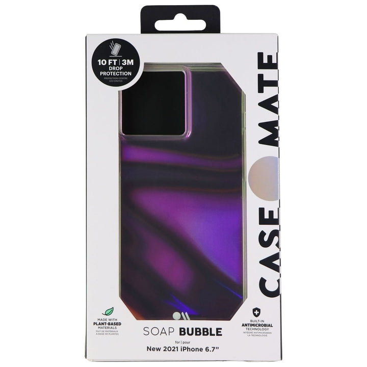 Case-Mate SOAP Bubble Case for iPhone 13 Pro Max - Iridescent Soap Bubble Image 4