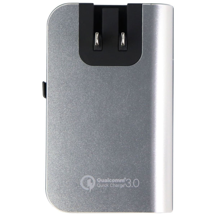 myCharge HUBPLUS-C 6700 mAh Portable Charger with USB-C + Micro-USB - Silver Image 4