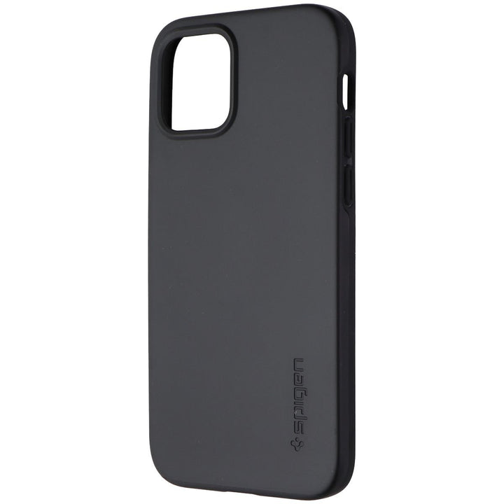 Spigen Thin Fit Case for Apple iPhone 12 Pro/12 - Black Image 1