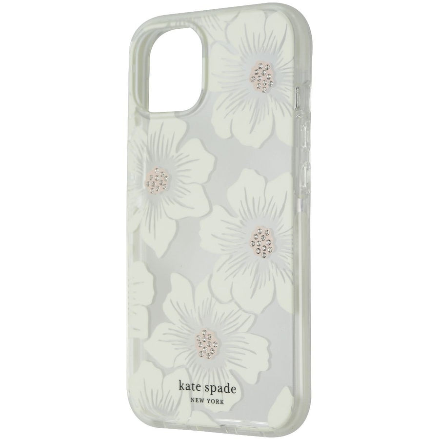 Kate Spade York Series Case for iPhone 13 - Hollyhock Floral Clear Image 1