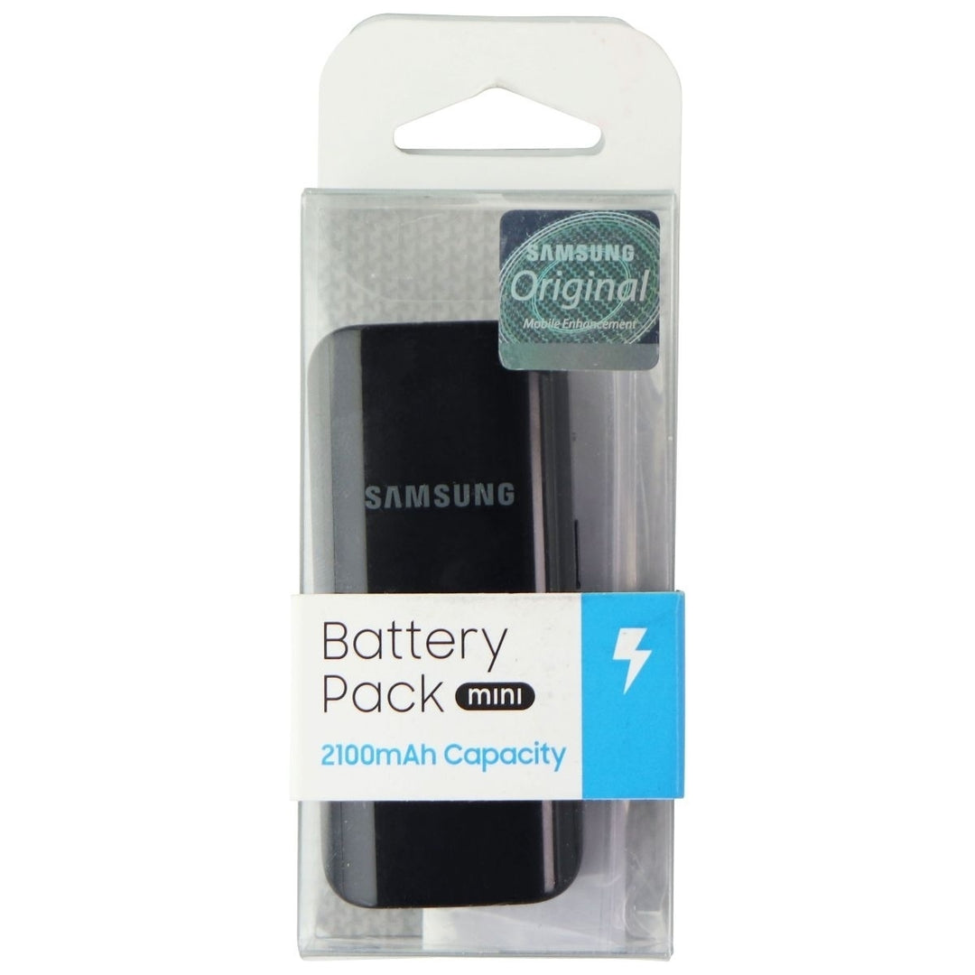 Samsung Original Battery Pack Mini (5V/1A) 2100 mAh Portable USB Charger - Black Image 6