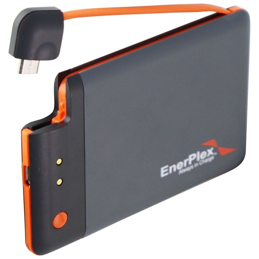 EnerPlex Jumpr 1700mAh Mini Stackable Power Bank with Tethered Micro-USB Cable Image 1