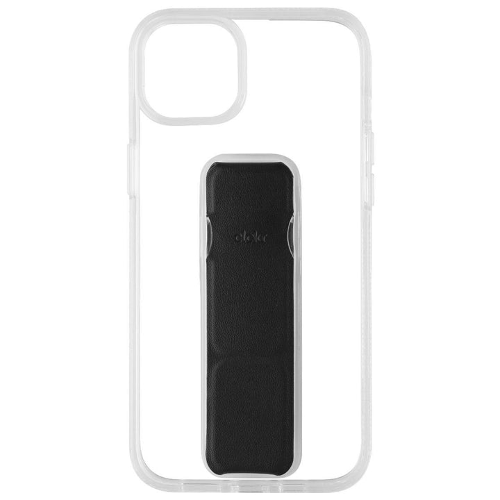 CLCKR Stand and Grip Case for iPhone 14 Plus - Clear/Black Image 3