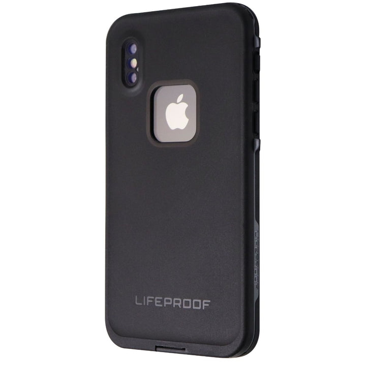 LifeProof FRE Series Phone Case for Apple iPhone XS - Asphalt (Black/Dark Gray) Image 1