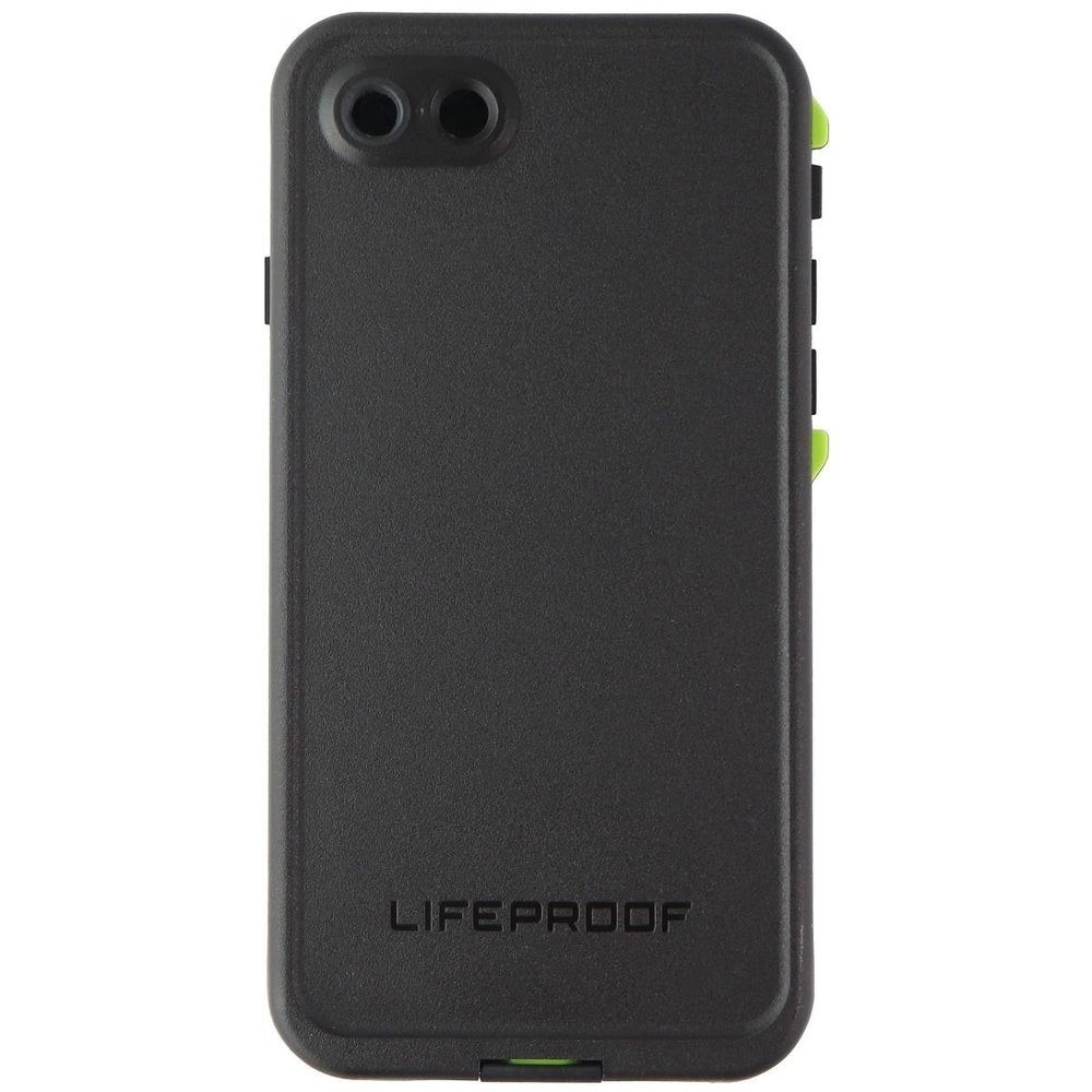 LifeProof FRE Case for iPhone SE (2nd gen)/ 8 and 7 - Night Lite (Black/Lime) Image 2