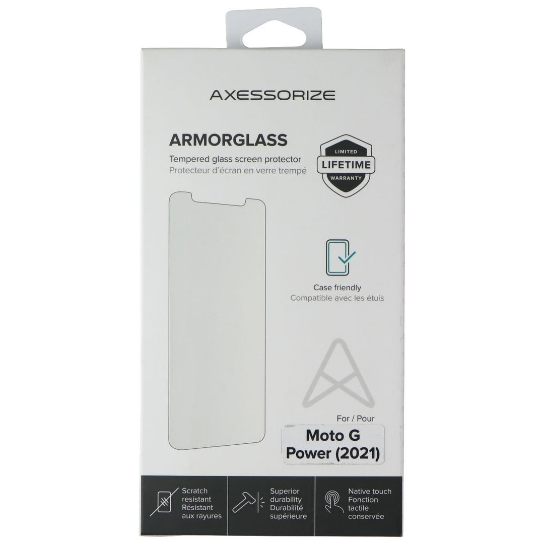 Axessorize ArmorGlass Tempered Screen Protector for Motorola Moto G Power (2021) Image 1