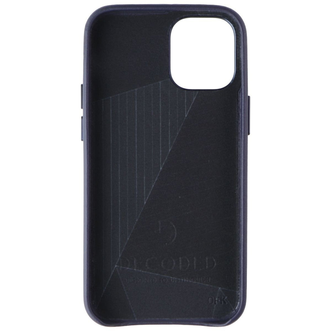 DECODED Back Cover Case for Apple iPhone 12 Mini - Navy/Marine Image 3