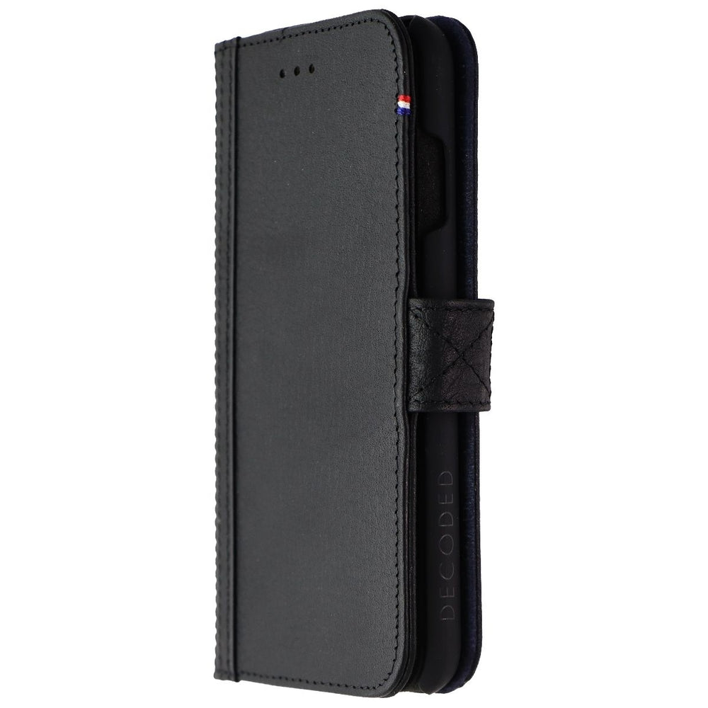 DECODED Full Grain Leather 2-in-1 Wallet for iPhone 8/7/6s/6 - Rough Black Image 2