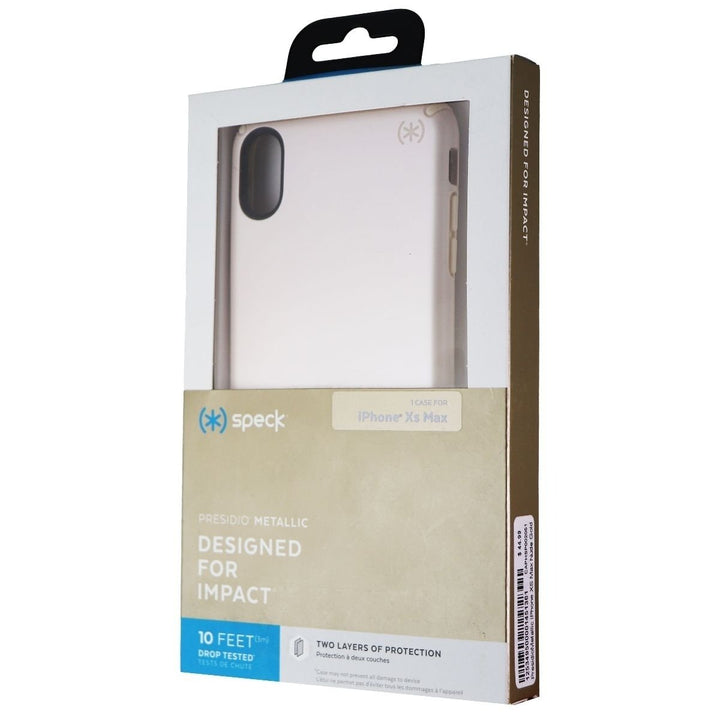 Speck Presidio Metallic Series Case for Apple iPhone XS Max - Gold Metallic Image 2