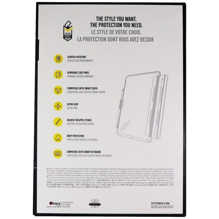 OtterBox Symmetry Series Case for Apple iPad 10.2 (7th Gen) 2019 - Clear Image 2