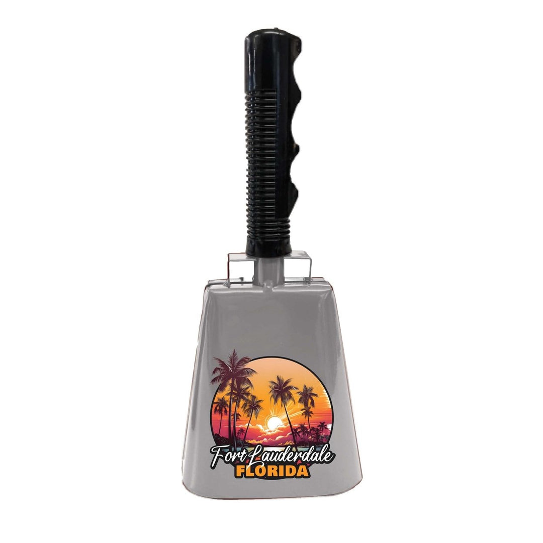 Fort Lauderdale Florida Design A Souvenir Destination Cowbell Image 1