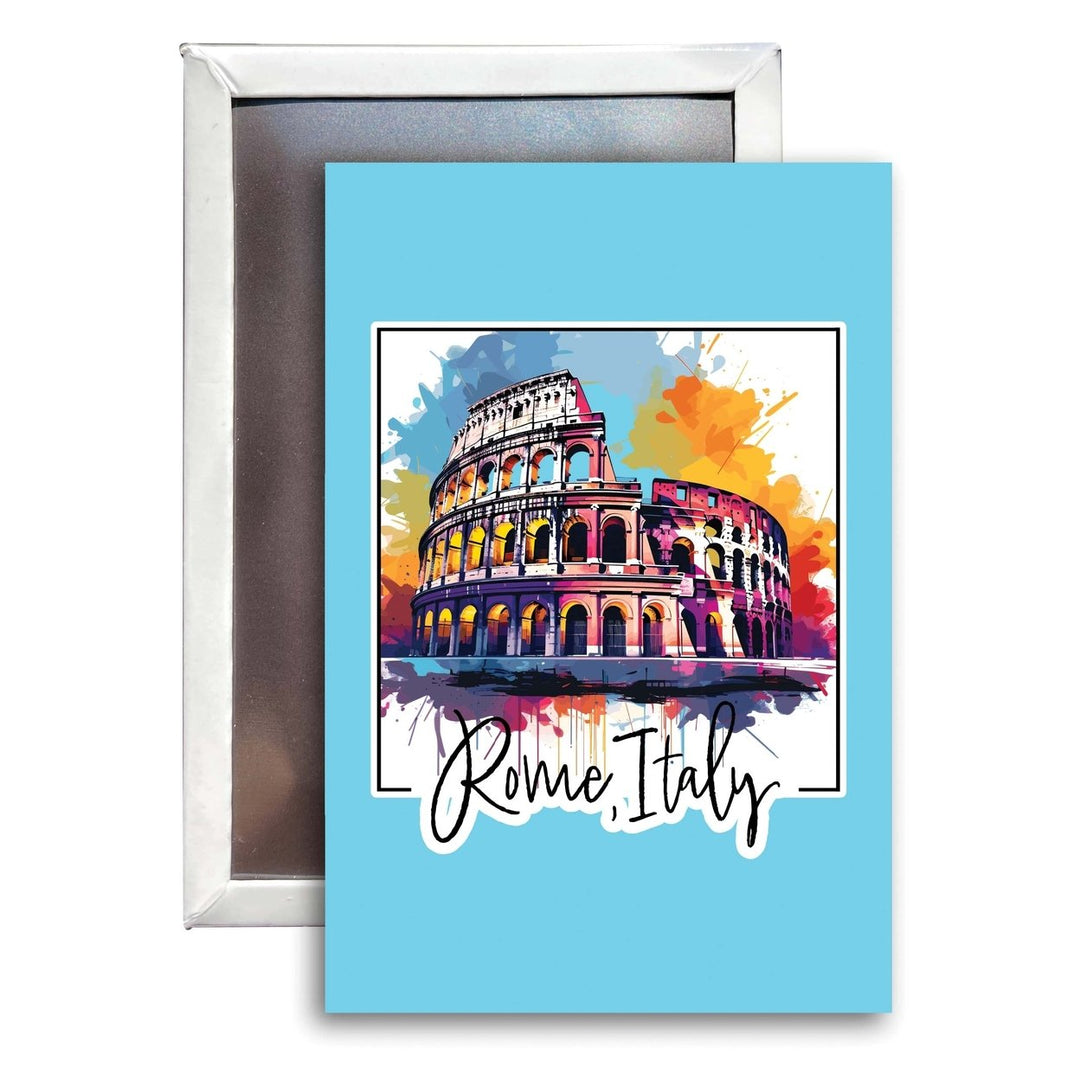 Rome Italy Design A Souvenir Refrigerator Magnet 2.5"X3.5" Image 1