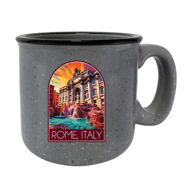 Rome Italy Design B Souvenir 16 oz Ceramic camping mug Image 3