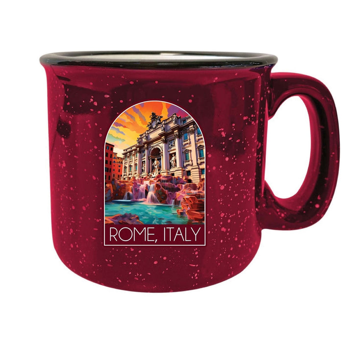 Rome Italy Design B Souvenir 16 oz Ceramic camping mug Image 4