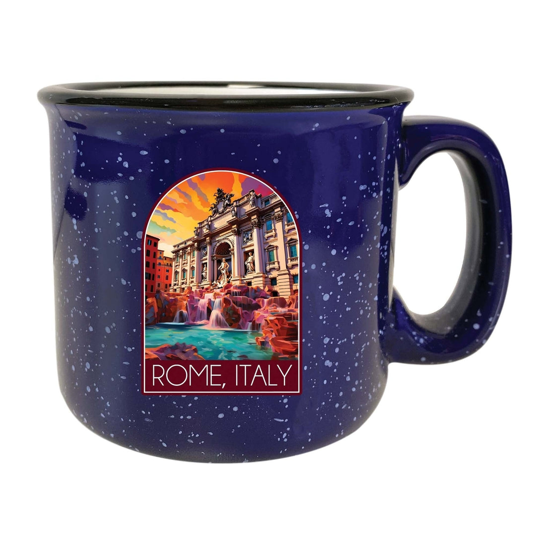 Rome Italy Design B Souvenir 16 oz Ceramic camping mug Image 6