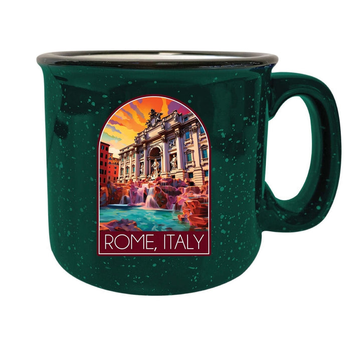 Rome Italy Design B Souvenir 16 oz Ceramic camping mug Image 7