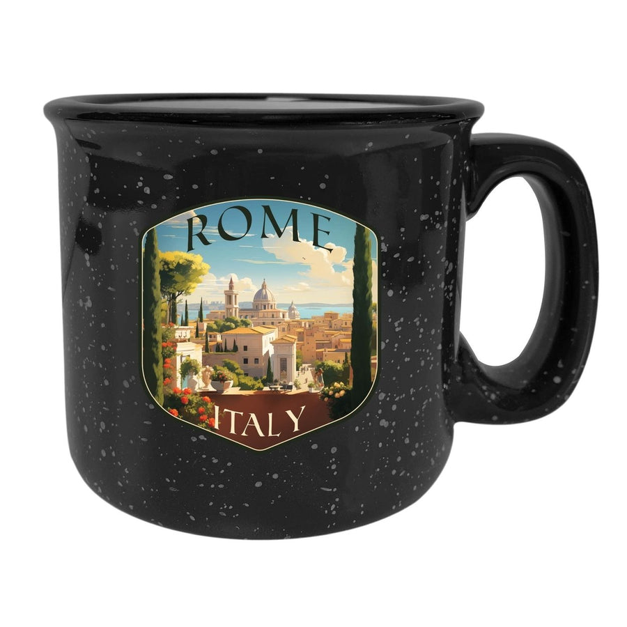 Rome Italy Design C Souvenir 16 oz Ceramic camping mug Image 1