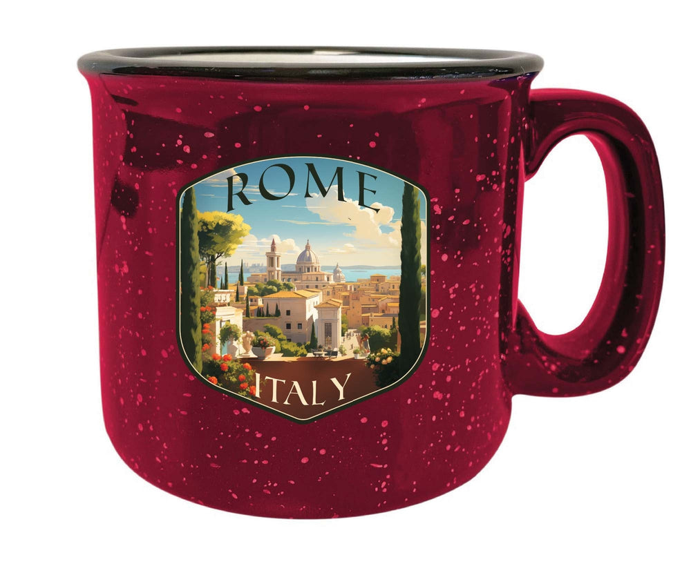 Rome Italy Design C Souvenir 16 oz Ceramic camping mug Image 2