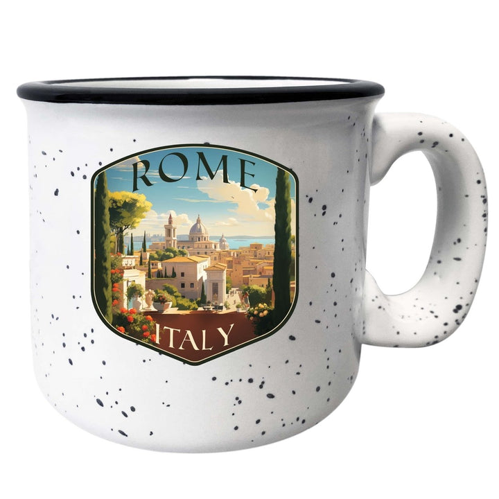 Rome Italy Design C Souvenir 16 oz Ceramic camping mug Image 1