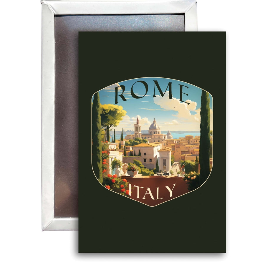 Rome Italy Design C Souvenir 2x3-Inch Fridge Magnet Image 1