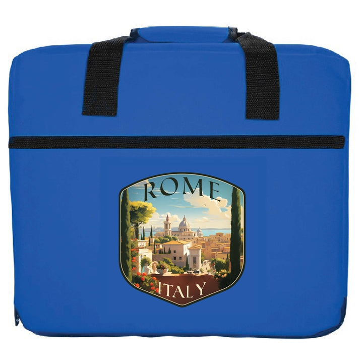 Rome Italy Design C Souvenir Destination Seat Cushion Image 3