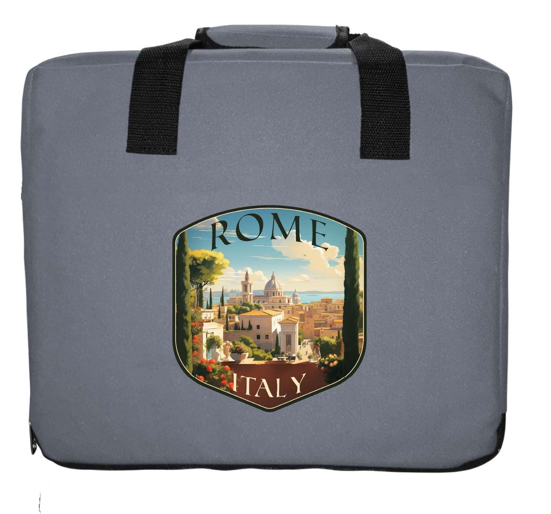 Rome Italy Design C Souvenir Destination Seat Cushion Image 4