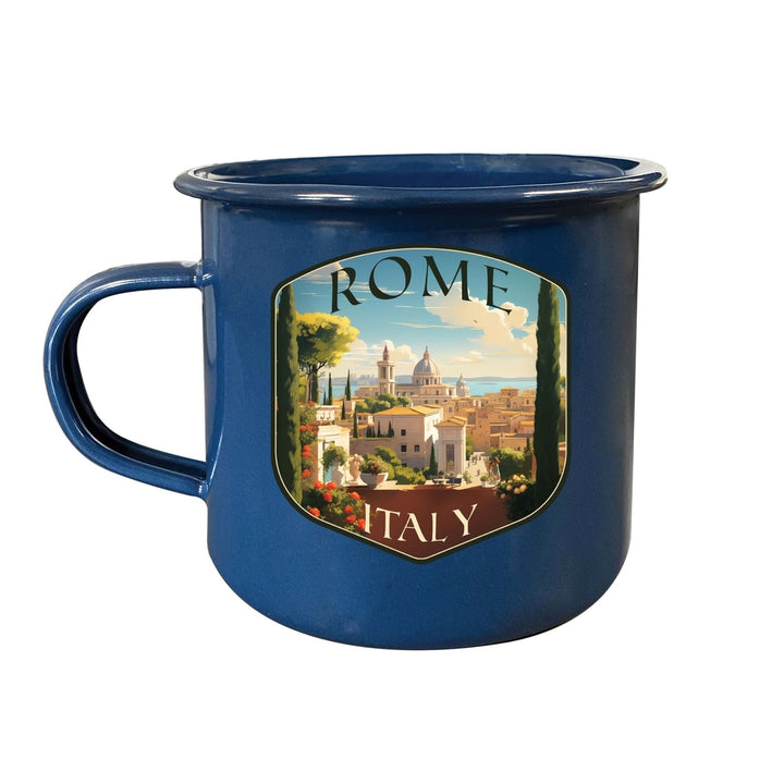 Rome Italy Design C Souvenir Tin Camper Coffee Mug Image 2