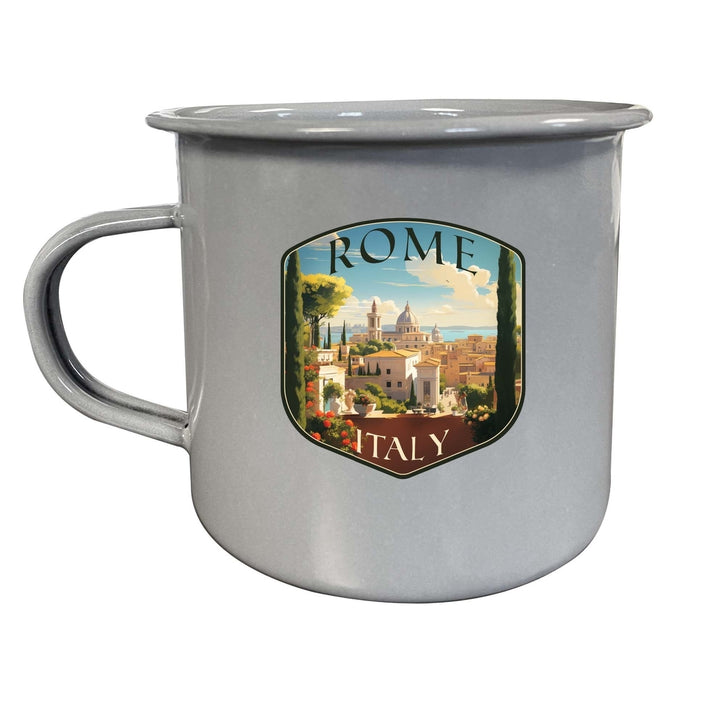 Rome Italy Design C Souvenir Tin Camper Coffee Mug Image 3