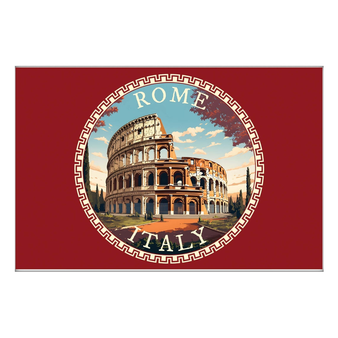 Rome Italy Design D Souvenir 2x3-Inch Fridge Magnet Image 1