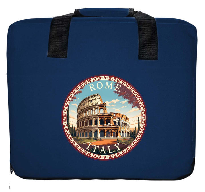 Rome Italy Design D Souvenir Destination Seat Cushion Image 3