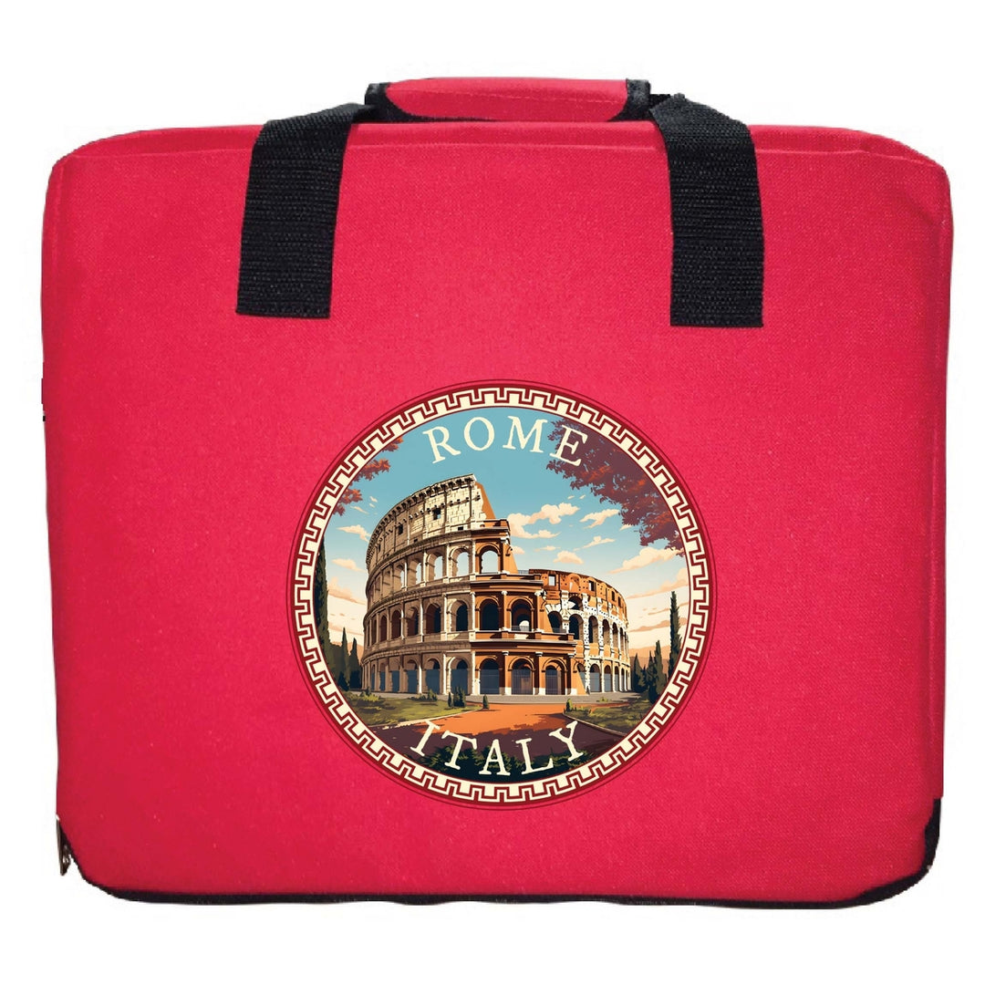 Rome Italy Design D Souvenir Destination Seat Cushion Image 4