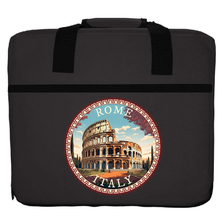 Rome Italy Design D Souvenir Destination Seat Cushion Image 4