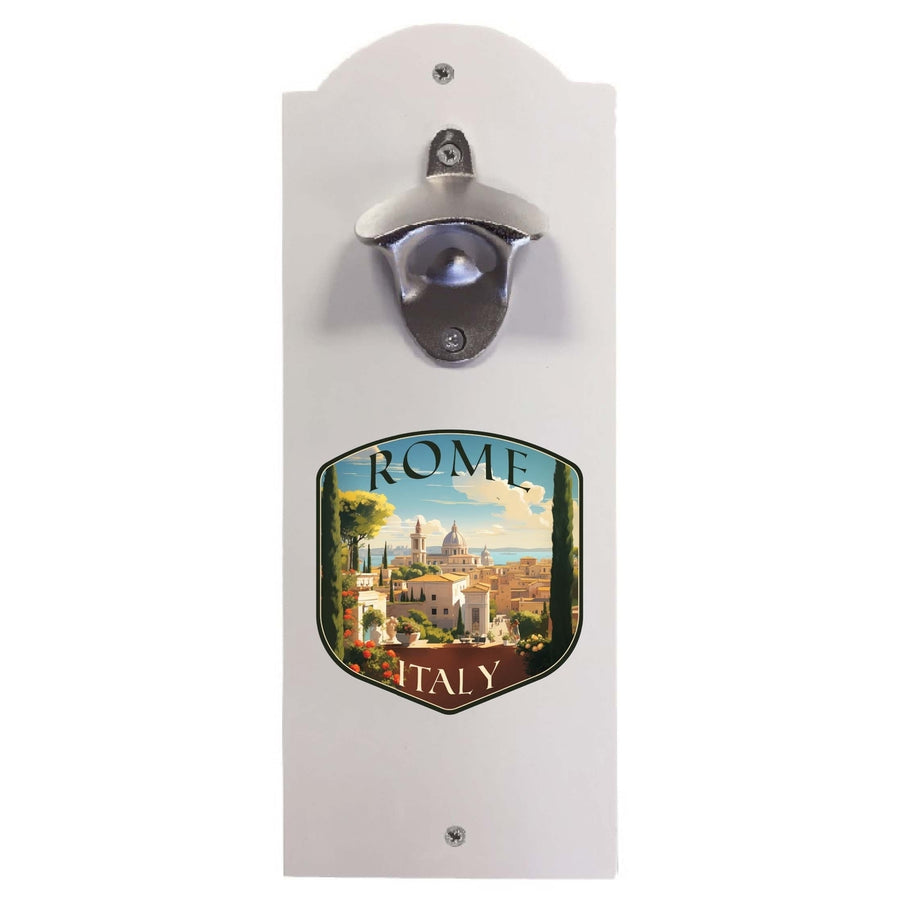 Rome Italy Design C Souvenir Wall mounted bottle opener Image 1