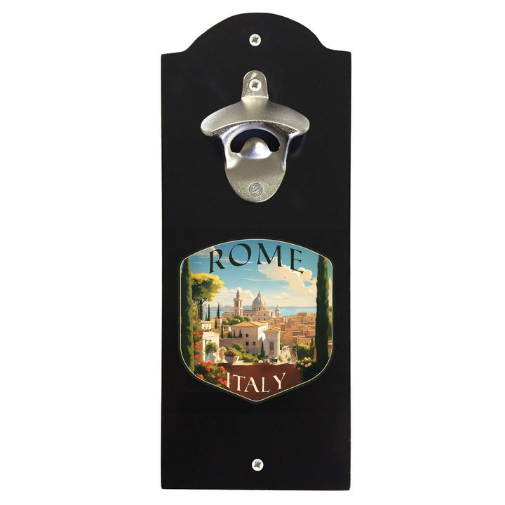 Rome Italy Design C Souvenir Wall mounted bottle opener Image 1