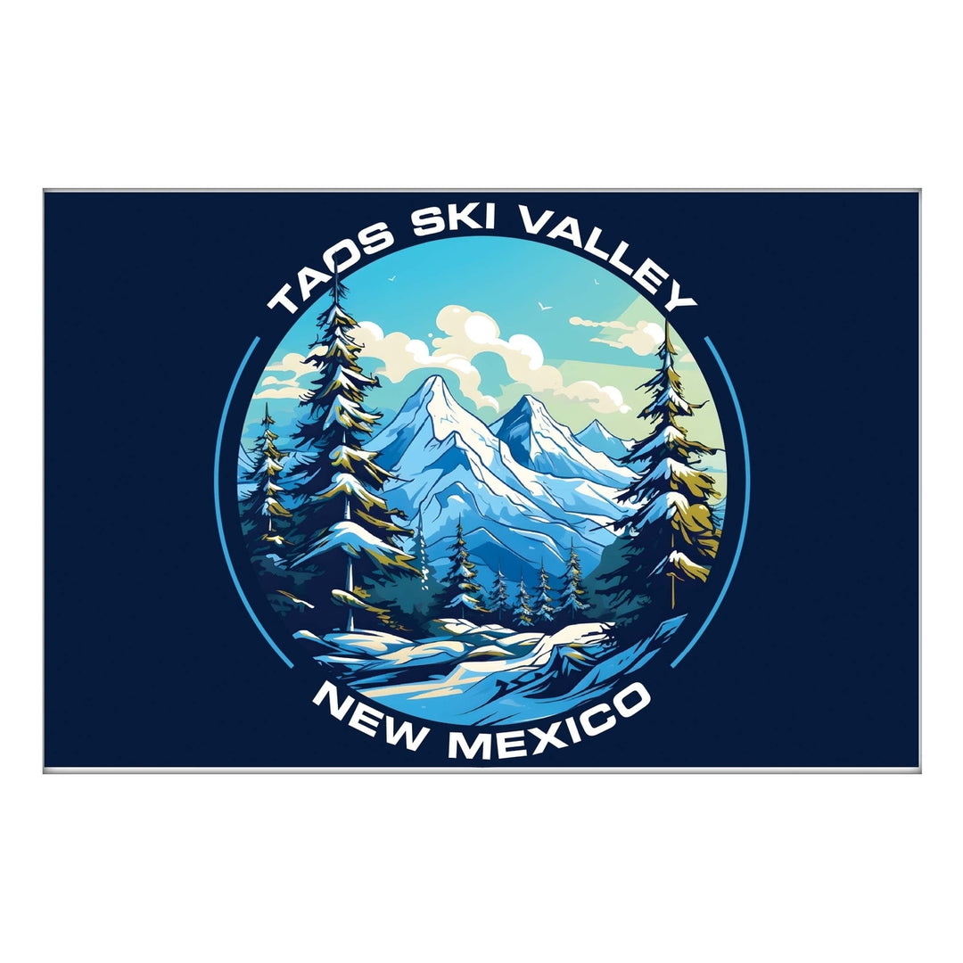 Taos Ski Valley Design A Souvenir 2x3-Inch Fridge Magnet Image 1