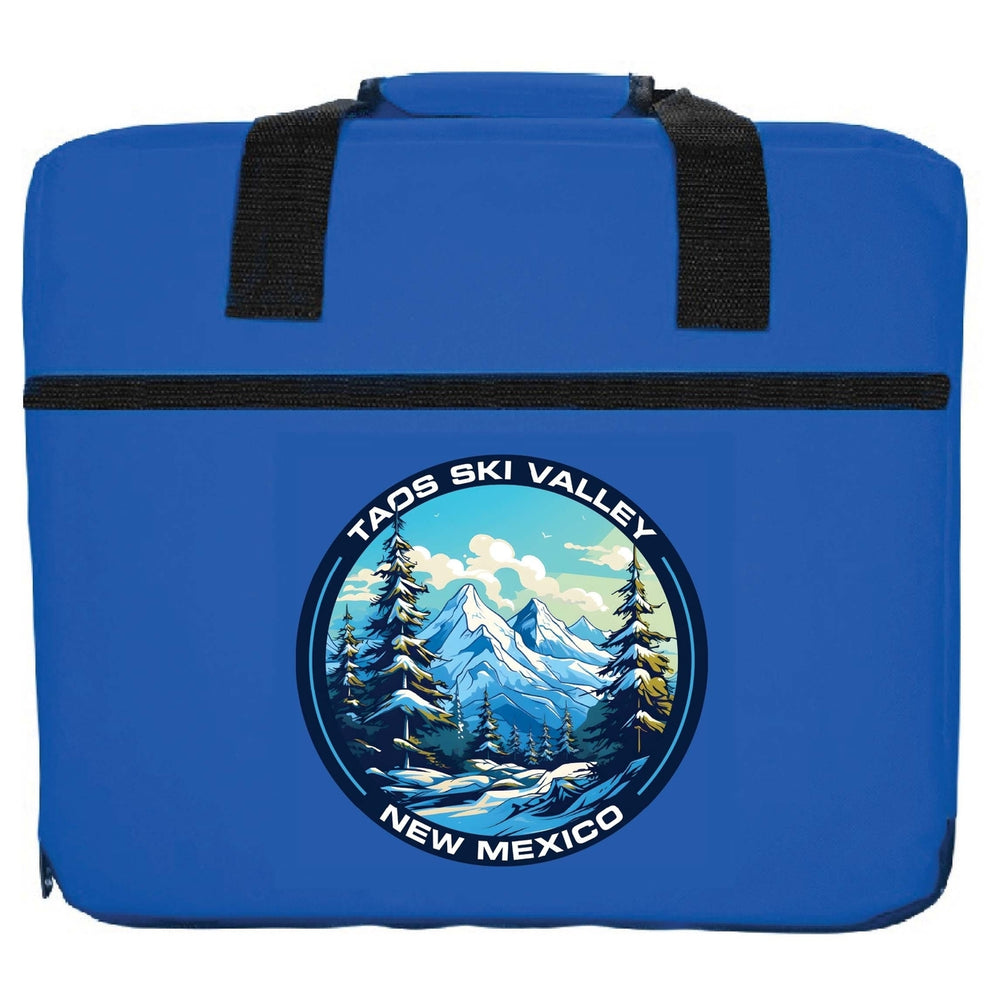 Taos Ski Valley Design A Souvenir Destination Seat Cushion Image 2