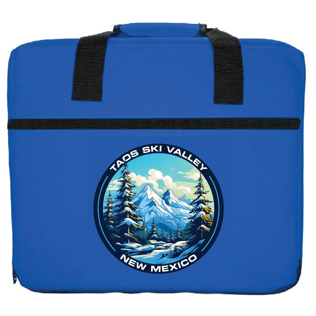 Taos Ski Valley Design A Souvenir Destination Seat Cushion Image 2