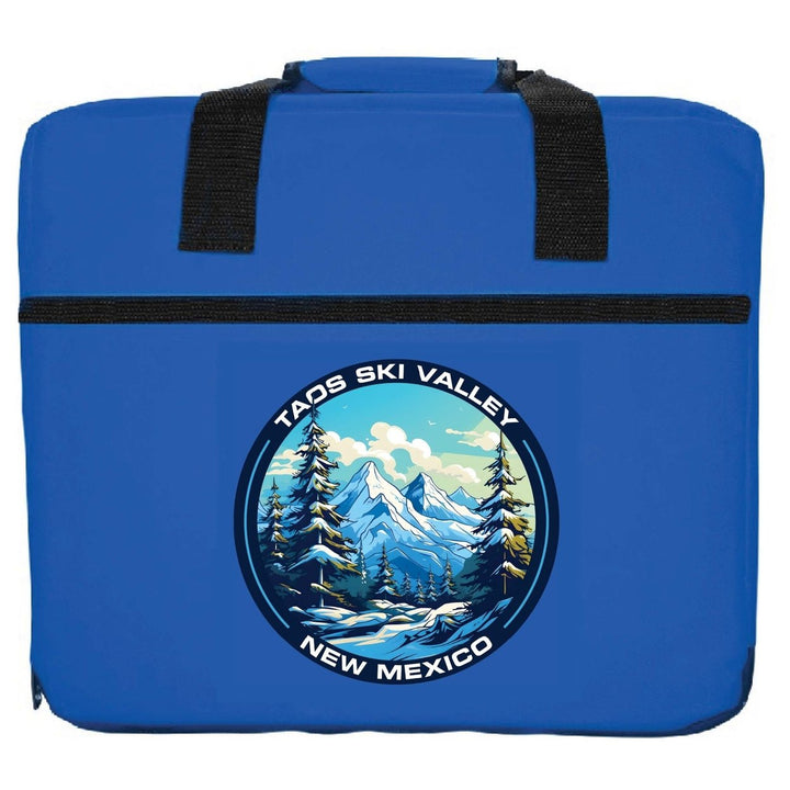 Taos Ski Valley Design A Souvenir Destination Seat Cushion Image 1