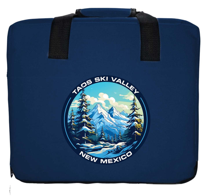 Taos Ski Valley Design A Souvenir Destination Seat Cushion Image 4