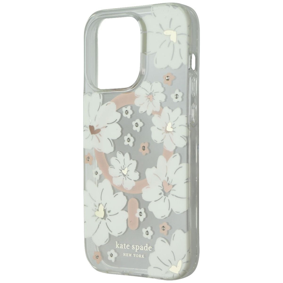 Kate Spade Protective Hardshell Case for MagSafe for iPhone 14 Pro - Peony Image 1