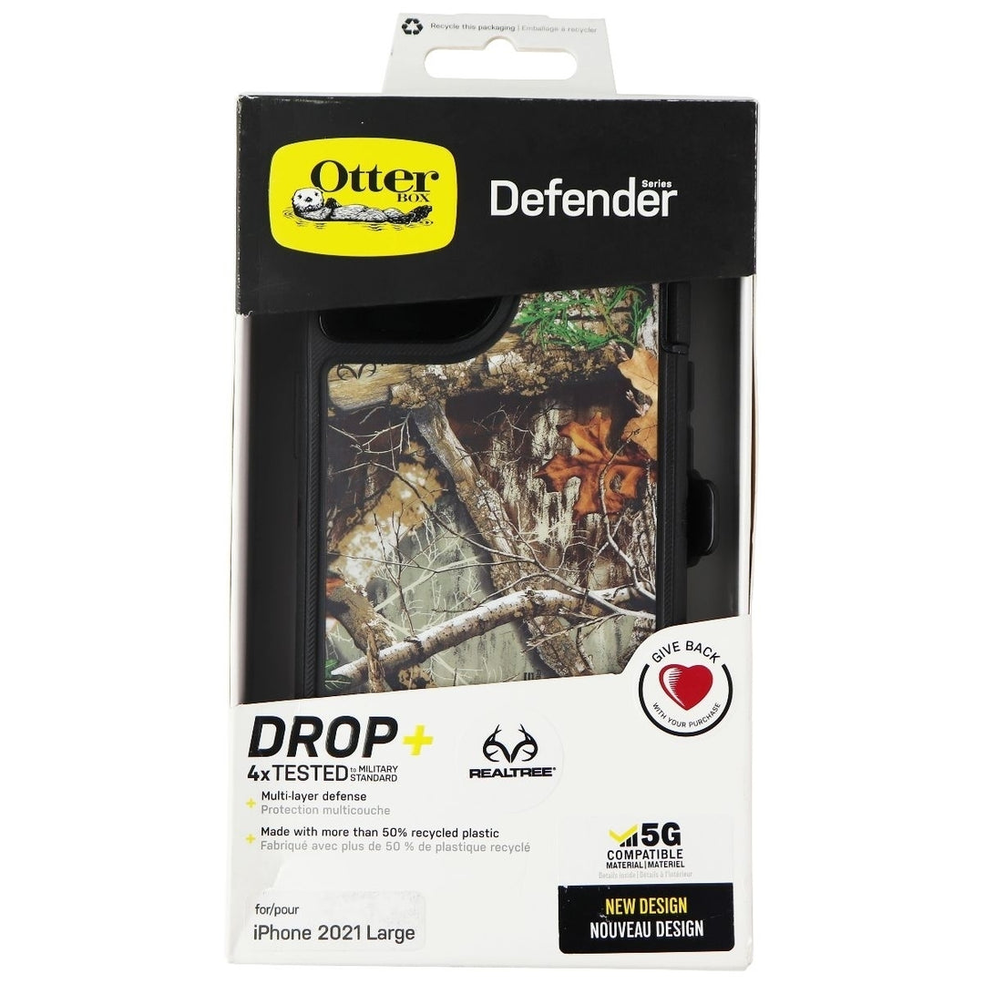 OtterBox Defender Case and Holster for Apple iPhone 13 / 14 - RealTree Edge Camo Image 4